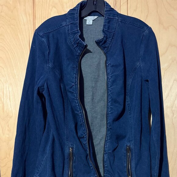 Laura Ashley Jeans Jacket size M - Picture 1 of 3